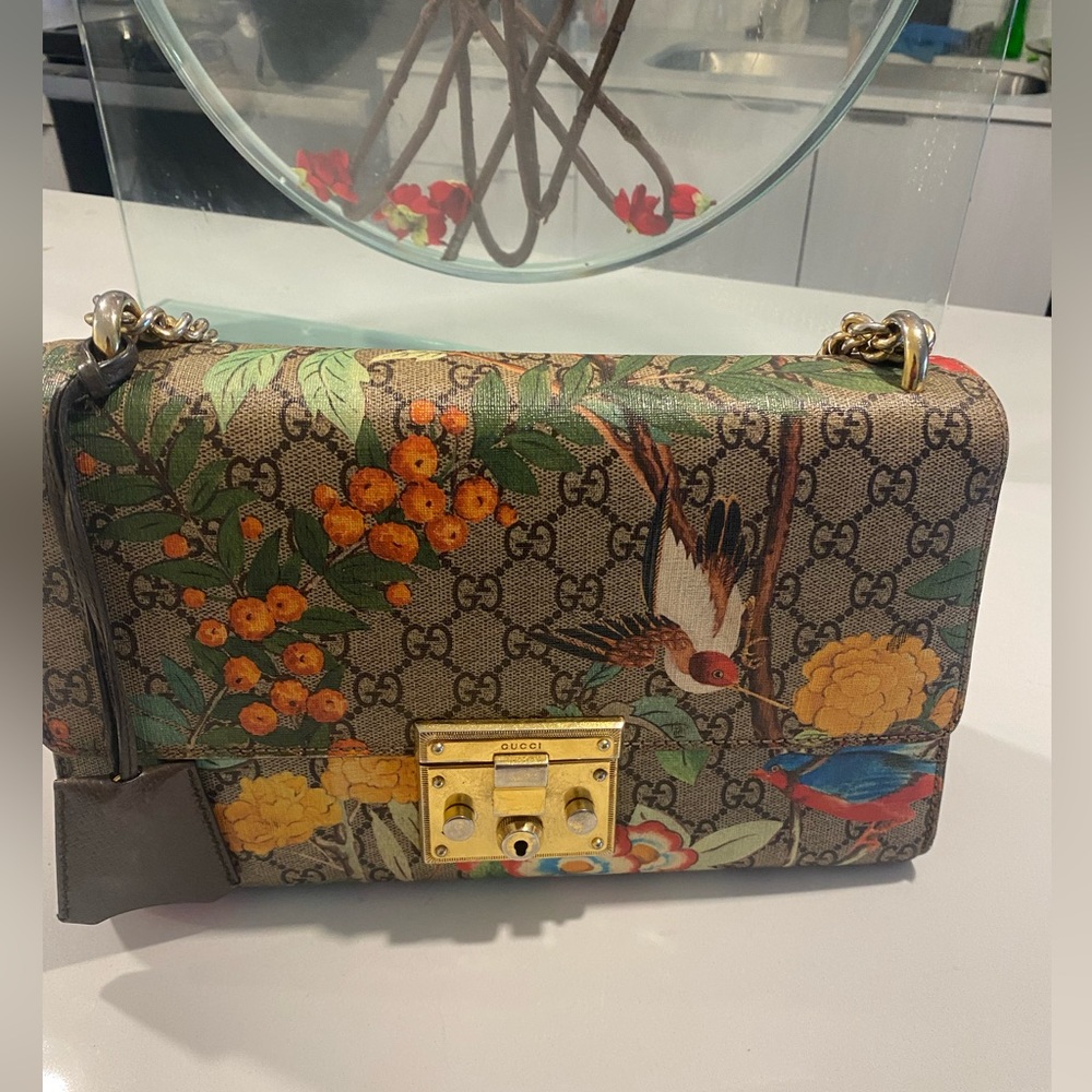 100% Authentic Gucci floral bag